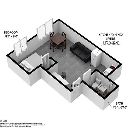 Chic Large Studio Apt Near Ocean Drive South Beach Miami Beach Eksteriør bilde