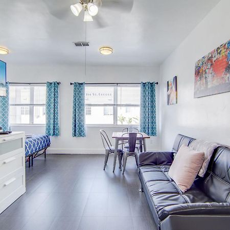 Chic Large Studio Apt Near Ocean Drive South Beach Miami Beach Eksteriør bilde