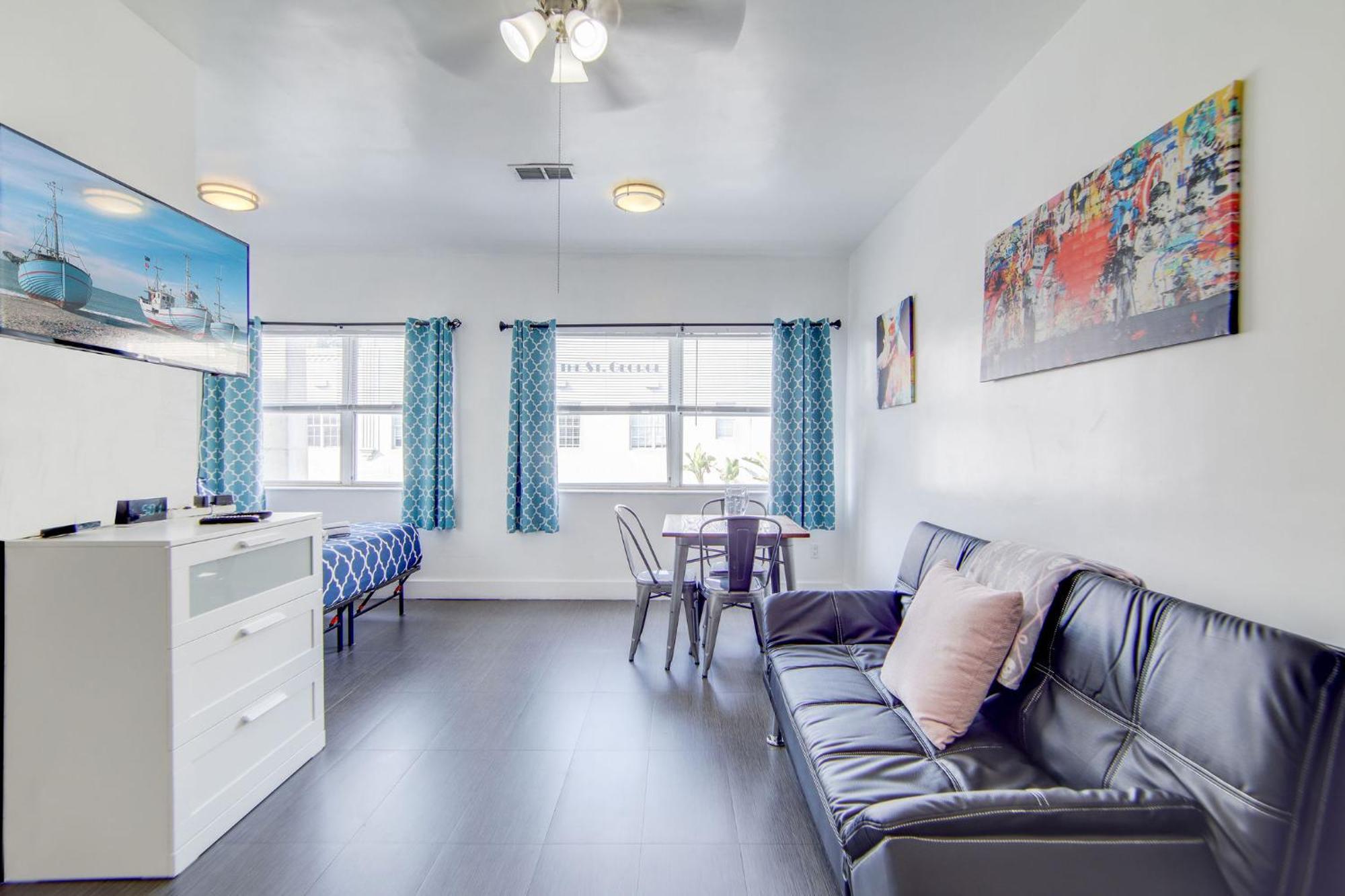 Chic Large Studio Apt Near Ocean Drive South Beach Miami Beach Eksteriør bilde