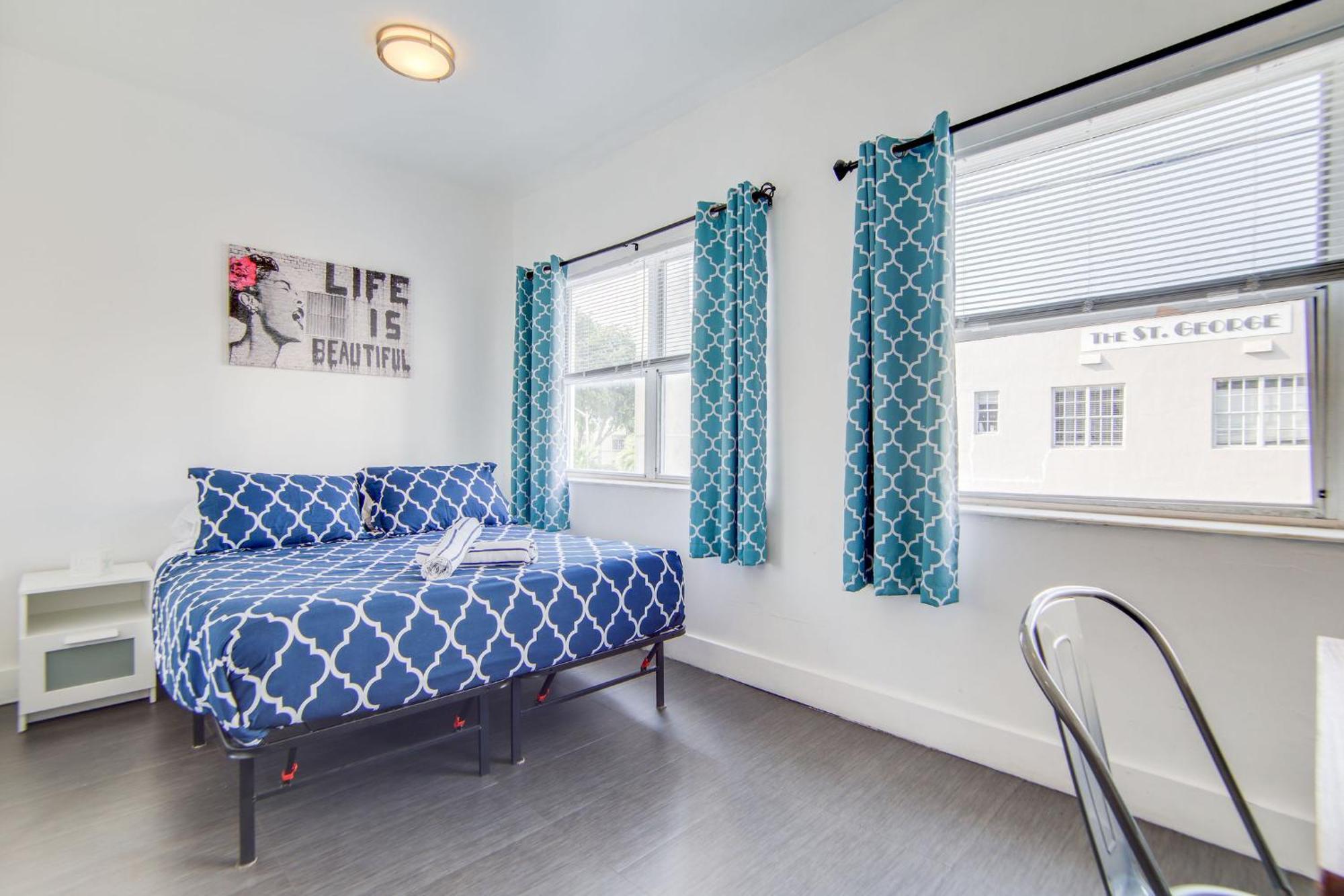 Chic Large Studio Apt Near Ocean Drive South Beach Miami Beach Eksteriør bilde