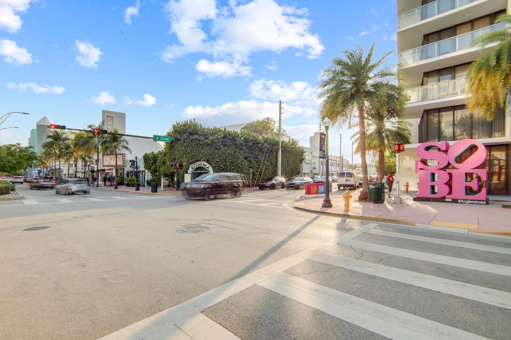 Chic Large Studio Apt Near Ocean Drive South Beach Miami Beach Eksteriør bilde